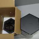 NEEDOMO Lanterns Decorative Indoor, 14.8'' Vintage Outdoor Lantern with Clear Glass, Metal Candle Holder for Front Porch, Patio, Wedding, Party, Home Kitchen Coffee Table Livinig Room Decor