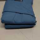 Sleeping Bag Liners Lightweight Travel Camping Sheet Sleep Bag Liner Adults Lightweight Warm Weather Hotel Compact Portable Sleeping Sack Indoor Outdoor Hostels Traveling Backpacking Hiking Blankets (70.7 x 82.6inch(180 x 210cm), Blue)