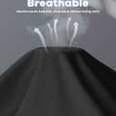 MANCYFIT Mens Thermal Shirts Fleece Lined Top Long Sleeve Base Layer Pullover (Black, S)