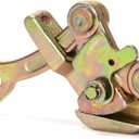 QWORK 1 T Cable Grip Wire Grip Steel Rope Jaw Puller for Wire Rope, Pulling 2204 Lbs