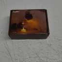 12 Pack Flameless Tea Lights Candles Battery Operated, Crystal Led Tealight Candles,Votive Electric Fake Candles for Valentines Wedding Diwali Christmas Decorations