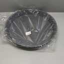 Plant Saucer, 2 Pack Largee Plant Saucer 18 19 inch (19", Cement Gray)