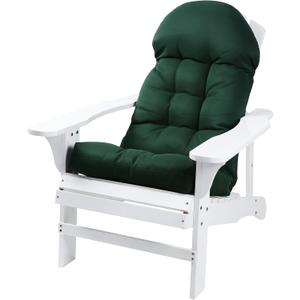 Enipate Weather Resistant Adirondack Chair Cushions High Back Indoor Outdoor Patio Tufted Lounge Cushion Seat Pads (15.7" x 19.6" x 4")