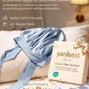 YANIBEST Adjustable Satin Bonnet for Sleeping Women Double Layer Hair Wrap Reduce Friction Prevent Frizz Natural Curly Hair