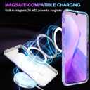 Casetego for Galaxy A17 5G Case,Compatible with MagSafe,[Military Grade Drop Test] Full Body Protection Slim Shockproof Rugged Marble Women Case for Samsung Galaxy A17 5G 6.7 inch,Cobalt Violet