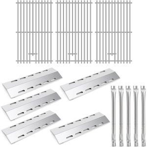 Grill Replacement Parts for Ducane 30400042, Burner Tubes & Grill Grates & Flame Tamers for Ducane 5 Burner Gas Grill Model 30400042