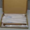 10 Pack 7-1/2''(192mm) Antique Brass Cabinet Pulls Kitchen Vintage Cabinet Handles Aged Brass Drawer Pulls Dresser Hardware for Bathroom Cupboard CK0084 (7.5"/192MM Hole Center)