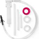 Yoursme Fluid Oil Pump for Gallon Bottles and Wide Mouth Quart Bottles (Dont fit Standard Quart Bottles) Hand Pump Transfer Gear Oil, Transmission and Differential Fluid, 30cc Per Stroke