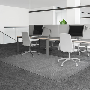 Office Chair Mat for Low Pile Carpet, 46'' x 96''