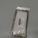 for iPhone 13 Max Electroplate Silver Wave Side for iPhone 13 Max Soft Transparent Shockproof Cover, Gold