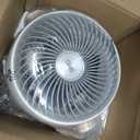 DREO Fan for Bedroom, Desk Air Circulator Fans with Remote, 11 Inch Table Fan for Whole Room, 65ft Powerful Airflow, 120 Vertical Manual and 90 Oscillating, 4 Speeds, 8H Timer, 25dB Quiet, Home, Medium