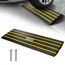 VEVOR Car Driveway Rubber Curb Ramps, Heavy Duty Threshold Ramp, 2.6" High
