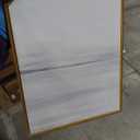 Gardenia Art Framed Wall Art Set Abstract Ocean Beach Canvas Wall Decor Nature Shore Horizon Pictures Modern Decorative Coastal Seascape Artwork for Bedroom Bathroom Home Office 12"x16"x2 Natural