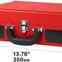 Victrola Journey Bluetooth Portable Suitcase Record Player with Built-in Speakers, 3 Speed Vinyl Record Player, RCA Out, Headphone Jack (Turquoise)