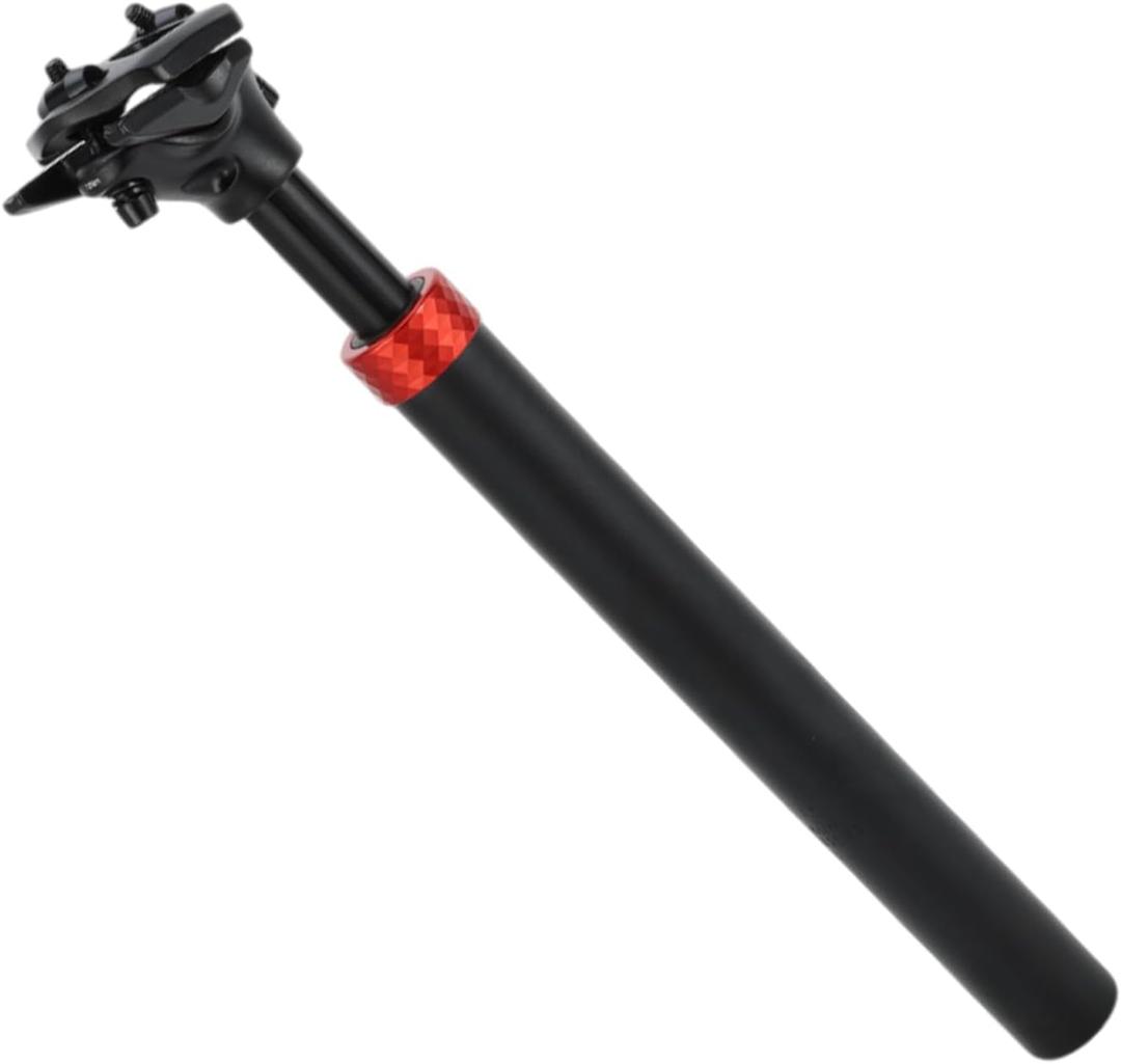 1 Pc Most Mountain Bikes Bike Seat Posts Suspension Shock Absorber Bike Saddle Post Seat Tube 30.9x350mm Black Red Aluminum Alloy 1 Pc Most Mountain Bikes Bike Seat Posts Suspension Shock Absorber Bike Saddle Post Seat Tube 30.9x350mm Black Red Aluminum Alloy