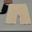 INNERSY Women's Slip Shorts for Under Dresses High Waisted Shorts (Black/Cafe/Light Beige, Small)