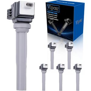 6Pcs Ignition Coil Pack Compatible with Ford 2.7L V6 Turbo 2015-2017 F150, 2017-19 Fusion, 2015-18 Edge, for Lincoln 2017-2020 Continental 2.7/3.0, MKX, MKZ, #FT4Z12029A DG555 UF773