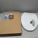 Bemis 1500EC 390 Lift-Off Wood Elongated Toilet Seat, Cotton White (Pack of 1)