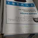 ARCHITECTURAL MAILBOXES Grand Haven Plastic, Mailbox and Post Kit, Black Extra Large