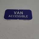 "Van Accessible" Sign By SmartSign | 6" x 12" 3M High Intensity Grade Reflective Aluminum