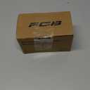 FGB 10Gbps Ethernet Wall Plate, 1 Port CAT6 Wall Plate and Jack, RJ45 Ethernet Wall Outlet with Single Gang Low Voltage Mounting Bracket, 2 Pack