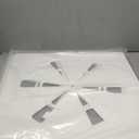 24"x24" Adjustable Ceiling Air Vent Cover  24-Inch Square/AC/HVAC/Heat Deflector for 24"x24" Flat Office Ceiling Vents, Suitable for Home/Commercial Spaces (2 Pack)