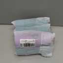 Dog poop bag holder-2 in 1 Dog Waste Bag holder Comes with pet snack box for Leash Lightweight Pet Waste Bag Dispenser，Equipped with nylon rope and buckle (Excluding dog waste bag)(Green+Purple) ﻿ Pack Of 3