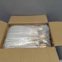 SUT Gold Plastic Silverware, 160Pcs Gold Utensils Set Disposable, 80 Gold Plastic Forks, 40 Gold Knives, 40 Gold Spoons, Gold Plastic Cutlery for Parties, Dinners, Weddings(White Gold)