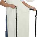 Thick Rubber Apron, Waterproof Apron Butcher Heavy Duty Chemical Resistant Adjustable Work Apron