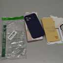 INGIDO for iPhone 17 Pro Max Case, Liquid Silicone Cover with Camera Protection Anti-Scratch Soft Microfiber Lining Shockproof Protective Phone Case for iPhone 17 Pro Max 6.9", Midnight Blue