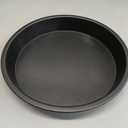 IME Pizza Pan Nonstick Pizzas Tray Sheet Carbon Steel Pie Pan Baking Pans Deep Dish for Home Kitchen Bakeware Bread Cake Handmade 10 Inch