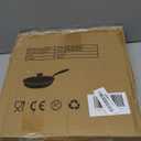 Stainless Steel Frying Pan with Lid - 11 Inch Nonstick Frying Pan with Lid, Honeycomb Stainless Steel Skillet Omelet Chef's Pan with Stay Cool Handle, Induction Compatible, PFOA Free