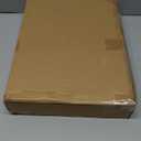 FUNYKICH 2ft Small Folding Camping Table(22.8'' Lx15.7'' W), 3 Height Adjustable Portable Picnic Table, Lightweight Aluminum Outdoor Table with Carry Handle for Camping, BBQ, Beach, Picnic, Brown