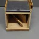 handrong Suggestion Box,Wooden Donation Box,Raffle Boxes,Ballot Prayer Tip Money Drop Boxes with Slot and Lock for Fundraising Prayer Ballot Comment