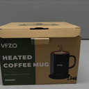Self Heating Coffee Mug,High-Capacity- 18 oz, 180 Min Battery Life, Smart Heated Coffee MugSmart Mug, Simple Temperature Control Operation, Gifts for Family Members (Black)