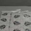 Shappy 2 Pcs 3 Sided Splatter Guard Foldable Grease Splatter Screen for Frying Pan Aluminum Foil Splash Guard for Stove Top Oil Splash Block Barrier for Cooking Kitchen(White, Leaf)