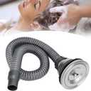 Drain Plug Stainless Steel Sink Plug, Hair Salon Shampoo Basin Drain Plug, Sink Plug with Hair Catcher Accessories for Shampoo Bed