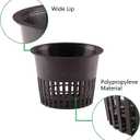 Mesh Net Cup 6 Inch 16-Pack Heavy Duty Nursery Pot Garden Pots for Plants Hydroponics Supplies Net Pots