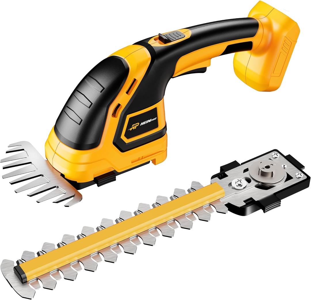Cordless Hedge Trimmer Compatible with DEWALT 20V MAX Battery(No Battery), Electric Hedge Trimmer Cordless Grass Trimmers, Bush Trimmers Grass Shears Handheld for Yard, Garden, Lawn Care