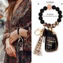 for Chevy Key Fob Cover with Keychain.TPU Keyshell No Screws Required for Installation. (Black-6 Buttons, 6-Buttons)