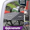 Rejuvenate Outdoor Restorer, 16 Ounces, Restores Faded and Weathered Outdoor Surfaces Such As Patio Furniture, Shutters, Siding And Grills