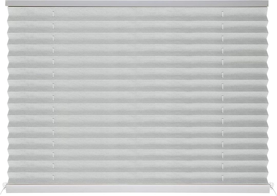 RV Blinds Pleated Shades,RV Blinds for Camper Window,Camper Shade for Travel Trailers Motorhome Motor Coach Window-26 W x 24" L,Gray
