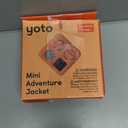 Yoto Mini Adventure Jacket in Fruit Punch (Orange) with Matching Wrist Lanyard Accessory for Kids Mini Audio Device, Anti-Slip Silicone Skin Cover, Fitted Protective Sleeve Case