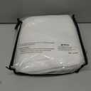 Neutral Sheer Linen Curtains 84 Inches Long, Flax Semi Sheers 2 Panels Set, Cream Beige Farmhouse Drapes for Living Room, Sliding Glass Door Curtain, Back Tab & Rod Pocket