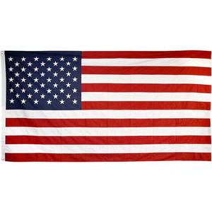 Online Stores American Cotton Flag - 5ft x 9.5ft Memorial Size