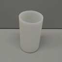 Mikasa Real Wax Flameless LED Battery Operated Candle, 3x6 Inch, White, Flat Top