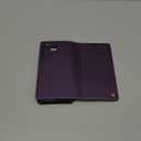 PlusnapX Wallet Case for Samsung Galaxy S25 Ultra Compatible with Magsafe, 2in1 PU Leather Flip RFID Blocking Card Holder Stand Shockproof Magnetic Detachable Cover for Galaxy S25 Ultra, Purple