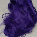 Firstcyh Hair Purple Braiding Hair Extensions 3 Packs Pre-Stretched Braiding Hair for Women Purple Hair Extensions for Braids Christmas Halloween Costume Cosplay (26 Inch D-Pur)