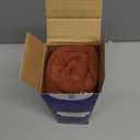 MIULEE Pack of 2 Burnt Orange Decorative Pillow Covers 20x20 Inch Soft Chenille Luxurious Couch Throw Pillows Farmhouse Cushion Covers with Elegant Design for Sofa Bedroom Living Room Home Decor