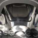 Ninestars Automatic Motion Sensor Bathroom Trash Can, 1.8 Gallon Smart Opening Garbage Bin for Bathroom, Bedroom, Kitchen, Office (Stainless Steel)